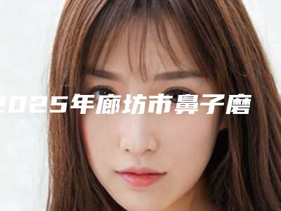 2025年廊坊市鼻子磨骨手术整形医院排行有哪家